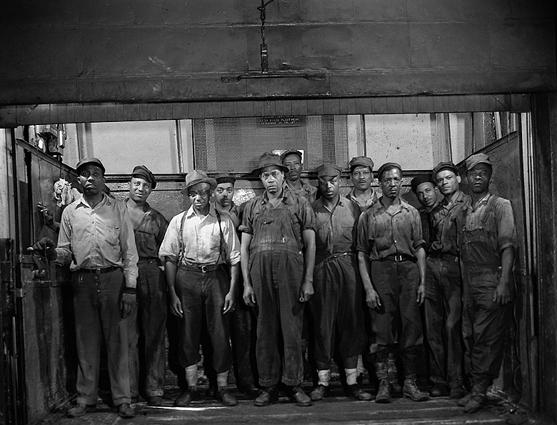 Grease Plant Workers, Pittsburgh, Pennsylvania, 1946-Gordon Parks